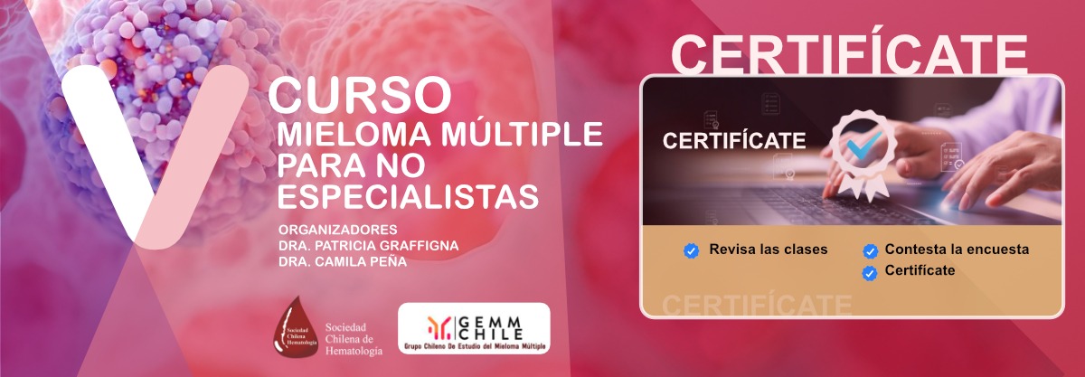 CERTIFICACIÓN V Curso: Mieloma Múltiple para No Especialistas.